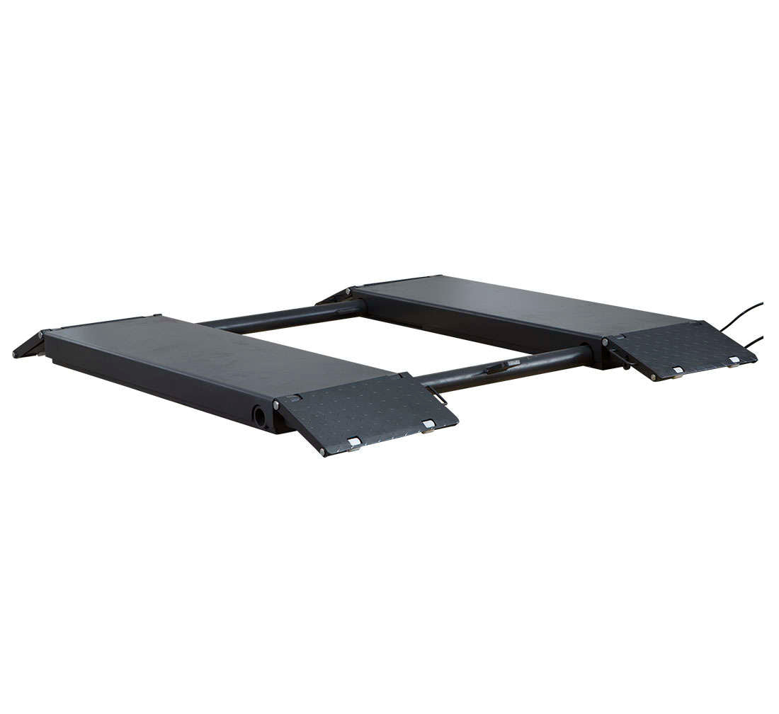 Ponte sollevatore a forbice portata 3000 kg alzata da 115 a 960 mm, ideale per gommisti