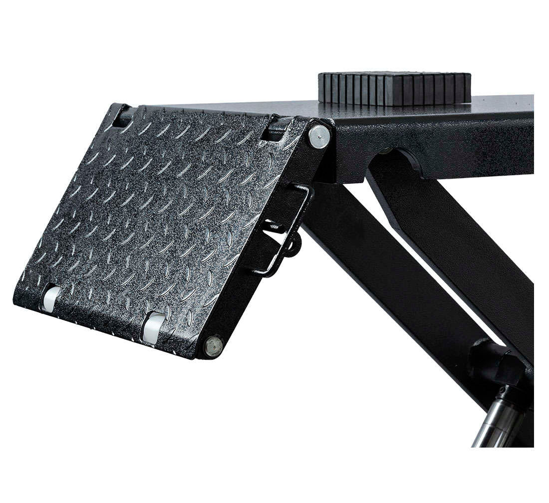 Ponte sollevatore a forbice portata 3000 kg alzata da 115 a 960 mm, ideale per gommisti