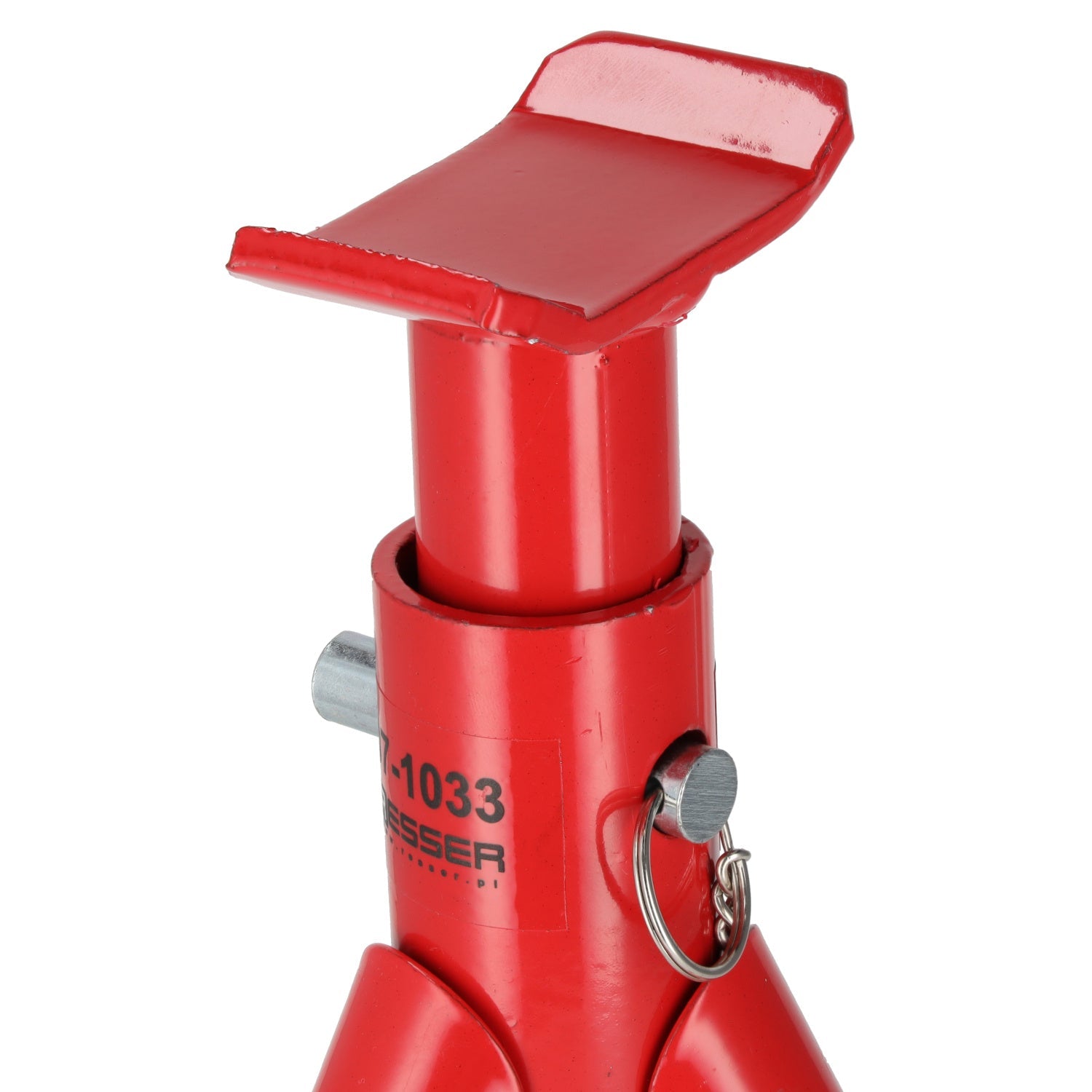 Set di 2 cavalletti di sostegno per veicoli, capacità 3000 kg 3 t, pieghevoli, colonnetta di sostegno, 290-408 mm Resser