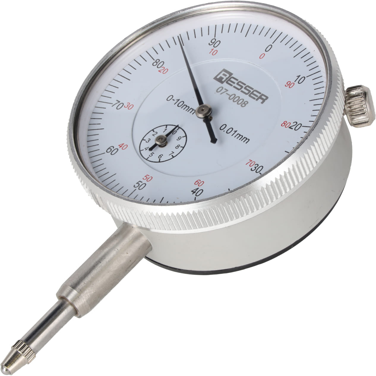 Comparatore centesimale a orologio 0-10mm 0.01 Resser
