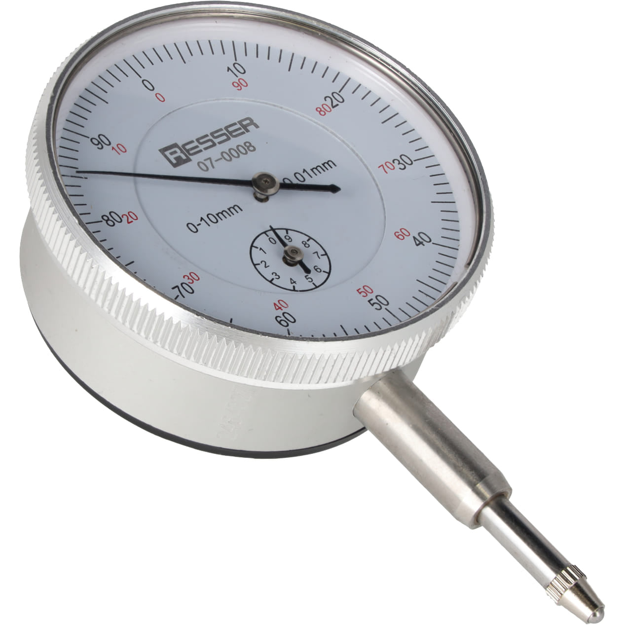 Comparatore centesimale a orologio 0-10mm 0.01 Resser