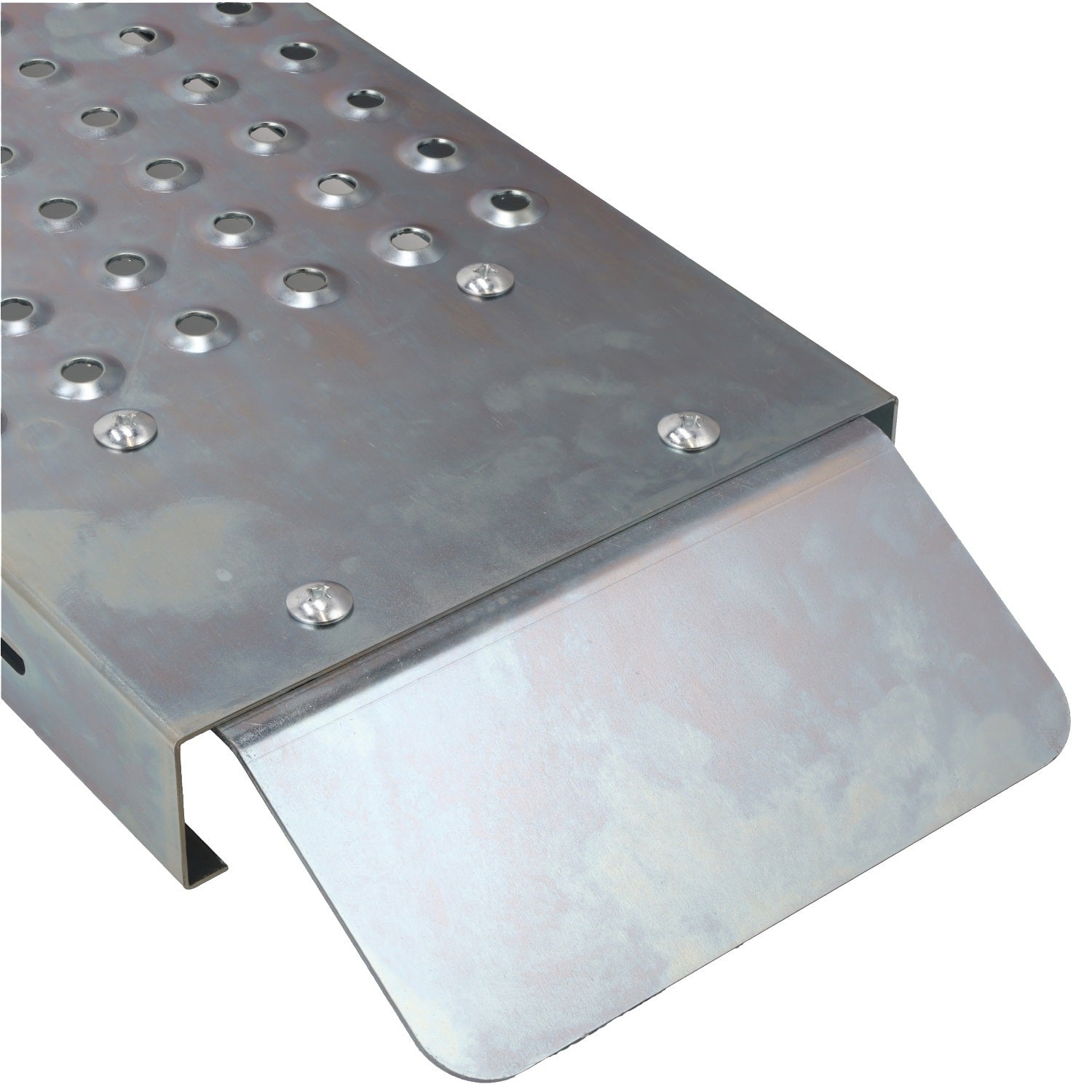 Set 2 rampe pieghevoli in alluminio per giardinaggio carico auto moto, rampe di carico pieghevoli, 400 kg, antiscivolo, pieghevole, per ATV, quad, auto, 180 cm - Resser