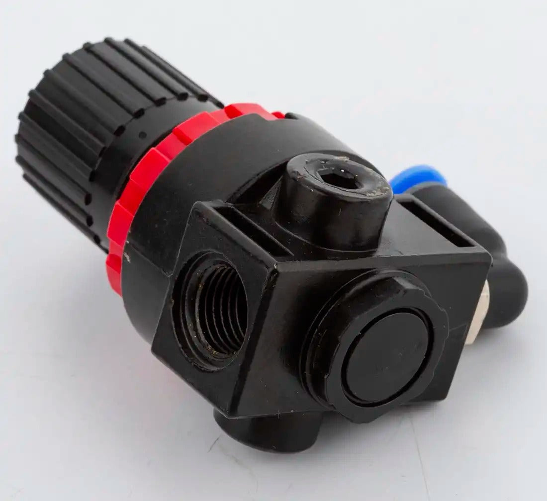 Valvola di scarico rapido M-220 , M-221 per smontagomme, a gomito, per rapido rilascio della pressione dell'aria,compatibile con tutti i tipi di smontagomme Redats