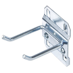 Gancio per pannello porta utensili portattrezzi hobby e fai da te, portautensili con ganci per pannello forato, vassoi e ancoraggi per organizzare vari utensili, 75x6mm