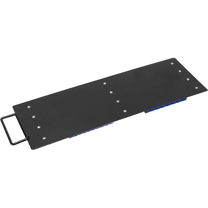 Supporto porta per chiavi a bussola da 1/2 pollice, 3/8 pollice, 1/4 pollice, organizer per 80 chiavi a bussola, supporto per binario, per miglior organizer per attrezzi in garage, supporto presa salvaspazio organizer vassoio scaffale rack binario, Resser