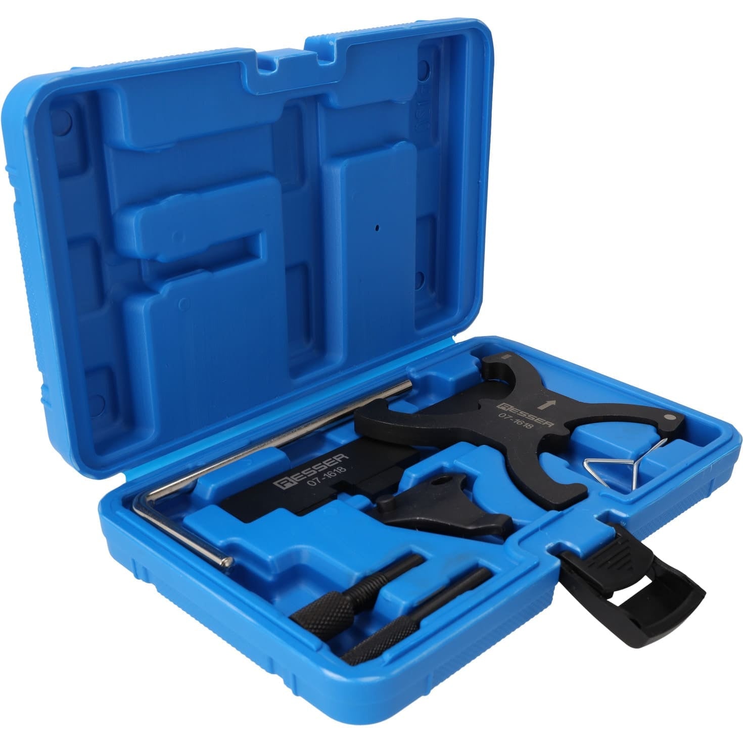 Set bloccaggio distribuzione, kit attrezzi di messa in fase bloccaggio per FORD VOLVO 1.6 Ti-VCT / SCTi / GTDi Resser
