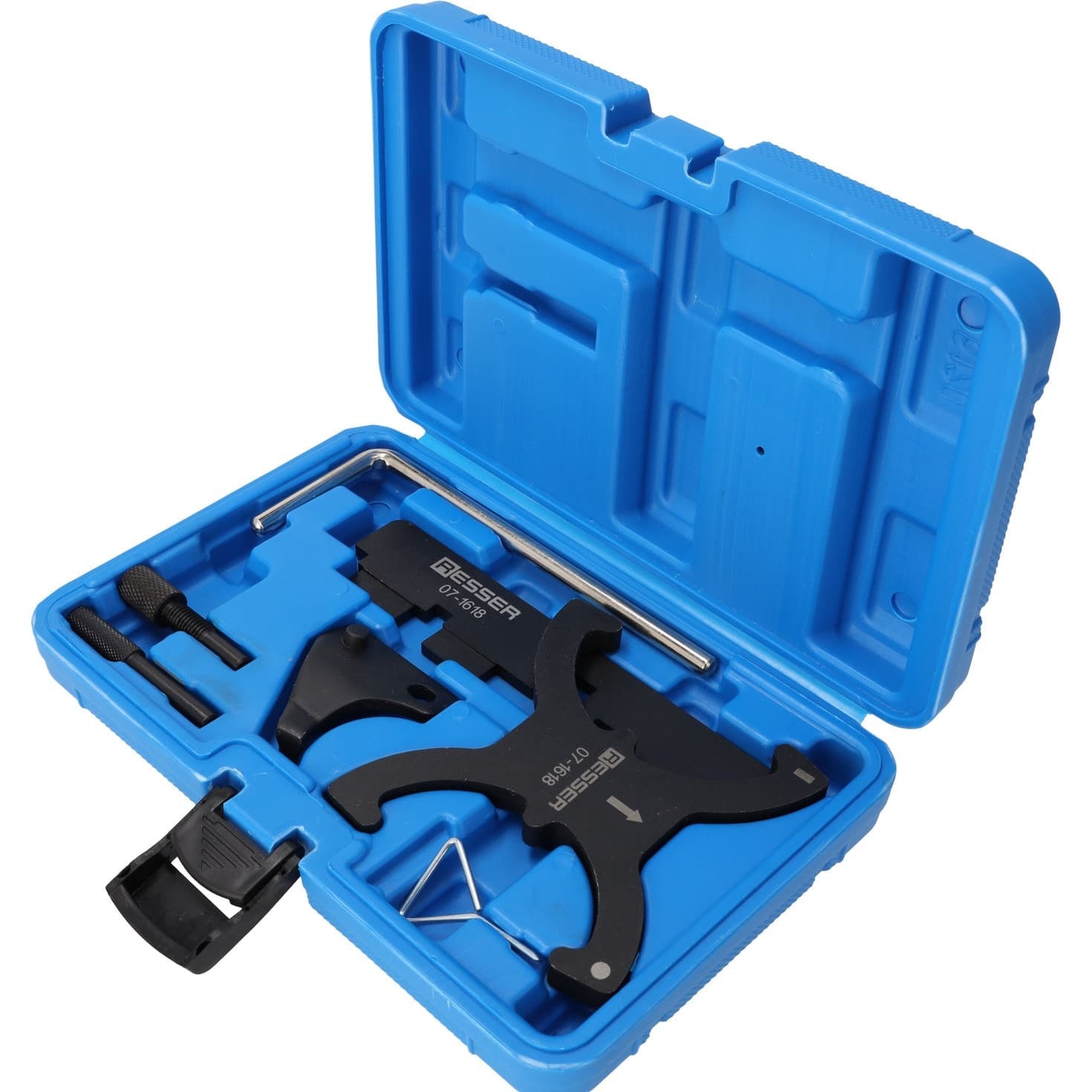 Set bloccaggio distribuzione, kit attrezzi di messa in fase bloccaggio per FORD VOLVO 1.6 Ti-VCT / SCTi / GTDi Resser