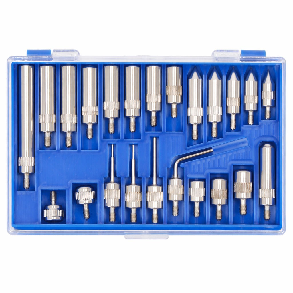 Set di prolunghe a 22 pezzi per comparatore, set di punte per comparatore digitale, Resser