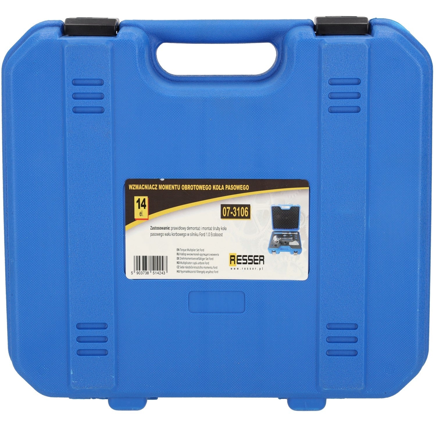 Kit messa in fase moltiplicatore di forza per motori Ford 1.0 Ecoboost, 1500 Nm - Resser