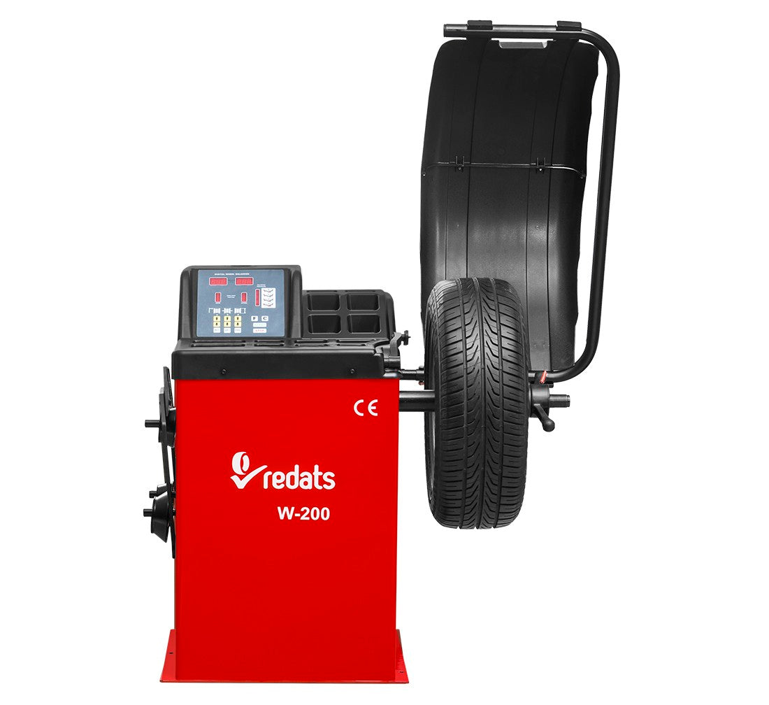 Equilibratrice semi-automatica per cerchi da 10" a 24" pollici 230V Redats Polonia