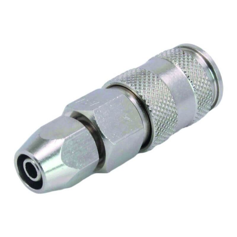 Innesto attacco rapido per aria compressa, raccordo tubo compressore 8 × 12 mm