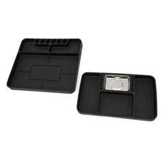 Set organizer magnetico, 272 x 240 x 25 mm vassoio di immagazzinaggio magnetico per presa degli attrezzi, cassetto, cassetta degli attrezzi, 2 pezzi Hbm Olanda