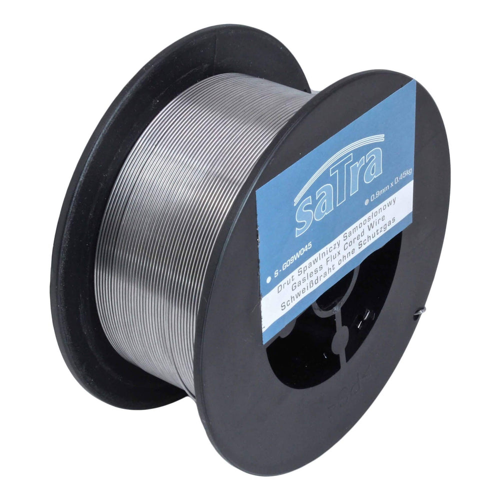 Filo animato MIG senza gas 0,9 mm × 0,45 kg,per saldatura, auto-protetto per acciaio resistente e al carbonio