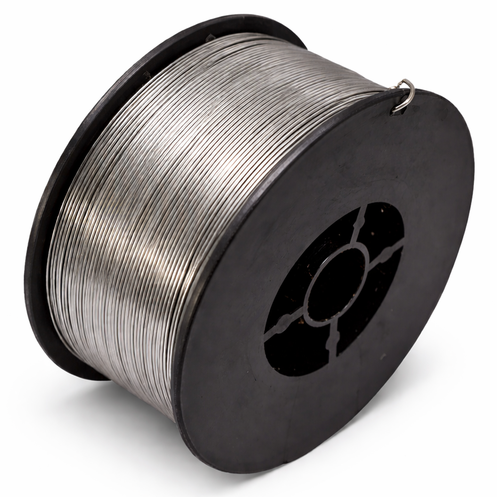 Filo animato MIG senza gas 0,9 mm × 1 kg,per saldatura, auto-protetto per acciaio resistente e al carbonio