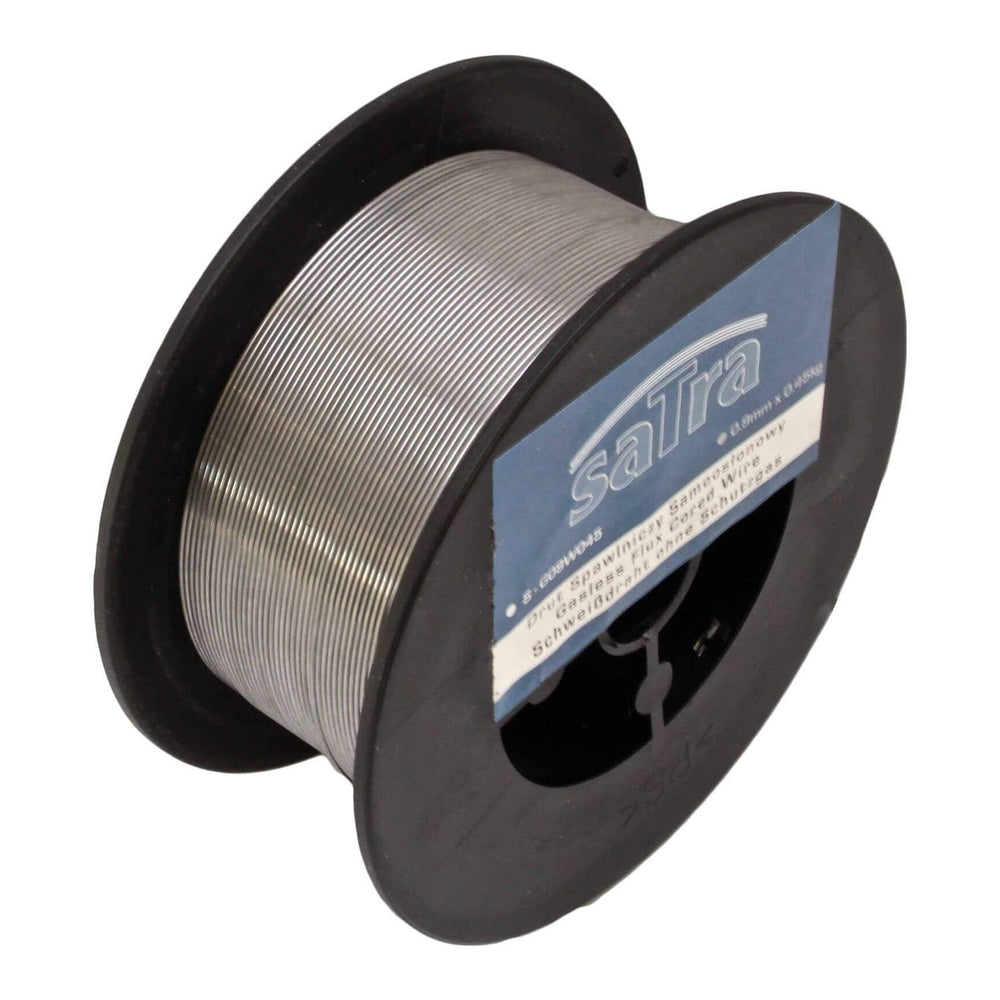 Filo animato MIG senza gas 0, 8 mm × 0, 45 kg,per saldatura, auto-protetto per acciaio resistente e al carbonio,, Satra