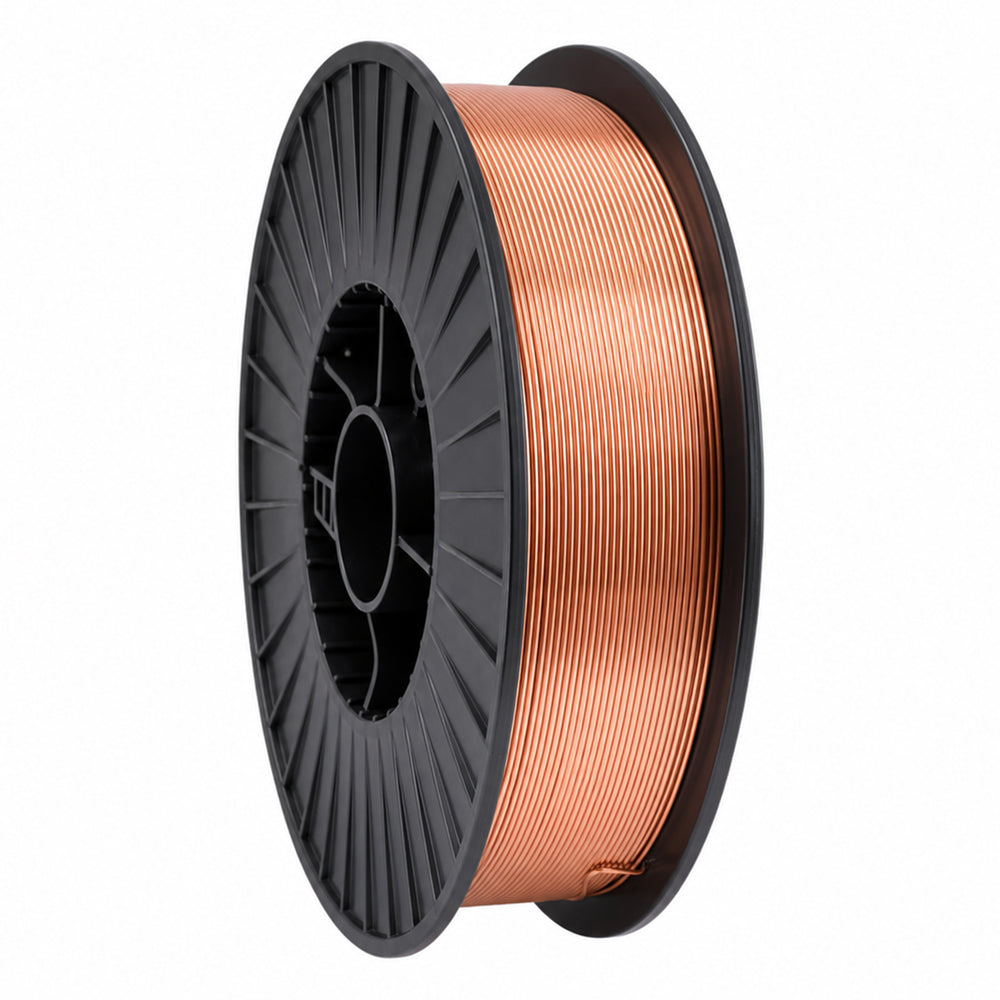 Filo animato per saldatura MIG senza gas 0,8 mm in bobina da 5 kg