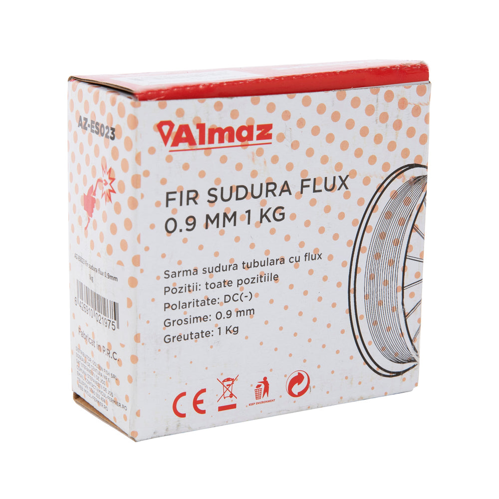 Filo per saldatura flux 0,9 mm 1 kg Almaz