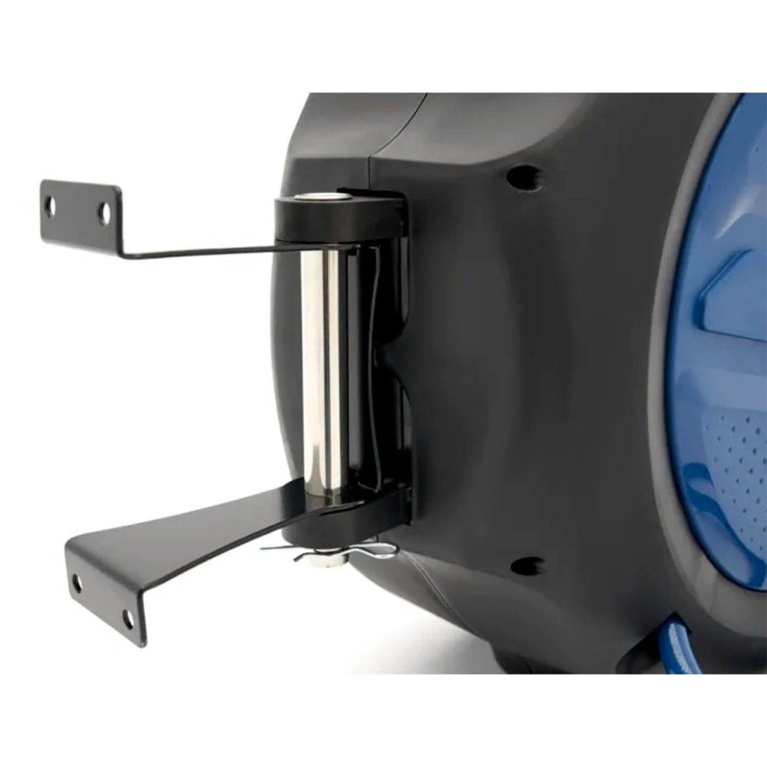 Avvolgitubo per aria compressa sistema blocco automatico con fissaggio a parete muro 9,5 × 14,5 mm 15 m HBM