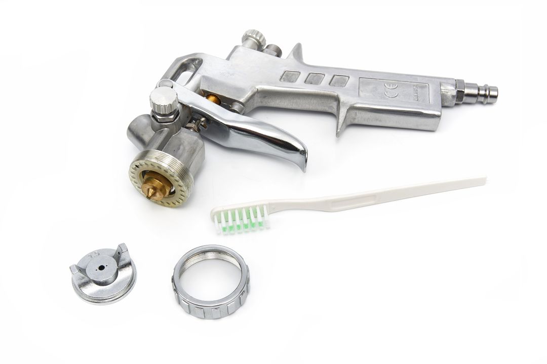 Pistola per verniciare a spruzzo HVLP, pistole a spruzzo per verniciare – capacità 600 ml e ugello 1,5 mm, Hbm