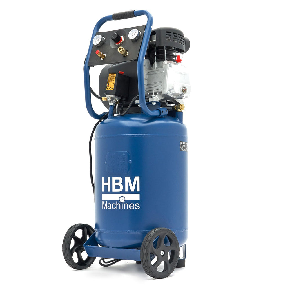 Compressore a pistone verticale a trasmissione diretta da 50 litri Hbm