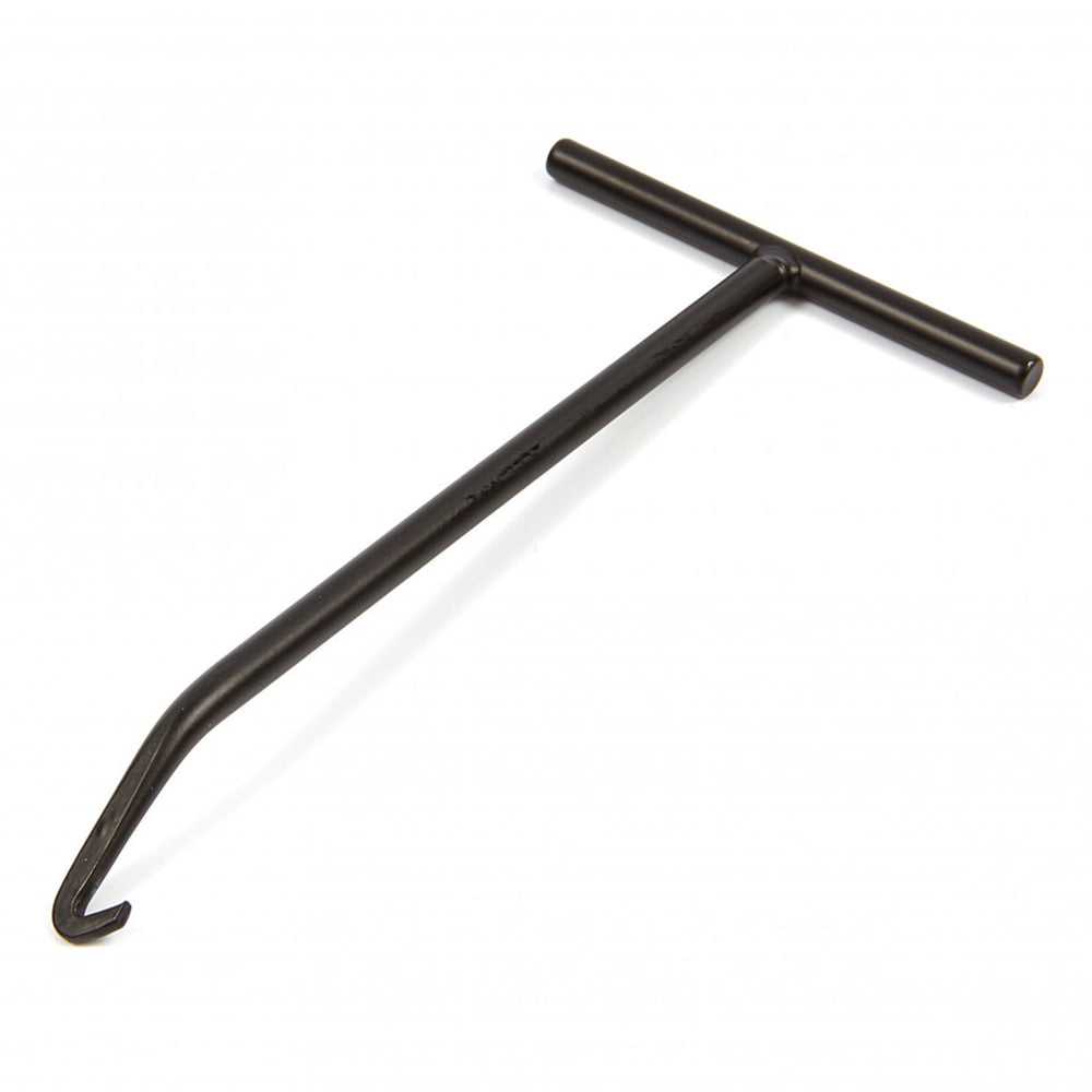 Gancio a molla di scarico, a T, estrattore per moto, strumento montaggio dei freni, per scooter, ciclomotori, trampolini, 140 mm Hbm