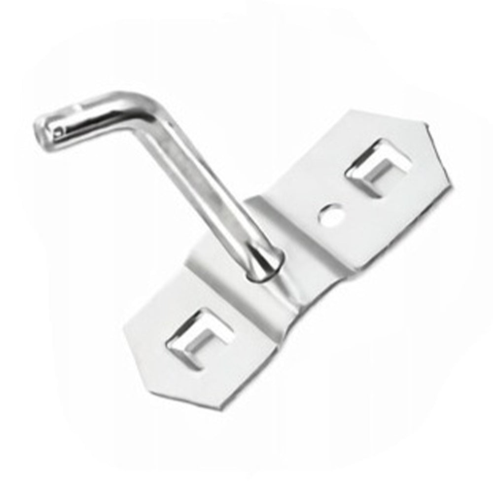 Gancio per pannello porta utensili ,portattrezzi hobby e fai da te, portautensili con ganci per pannello forato, 100x6 mm