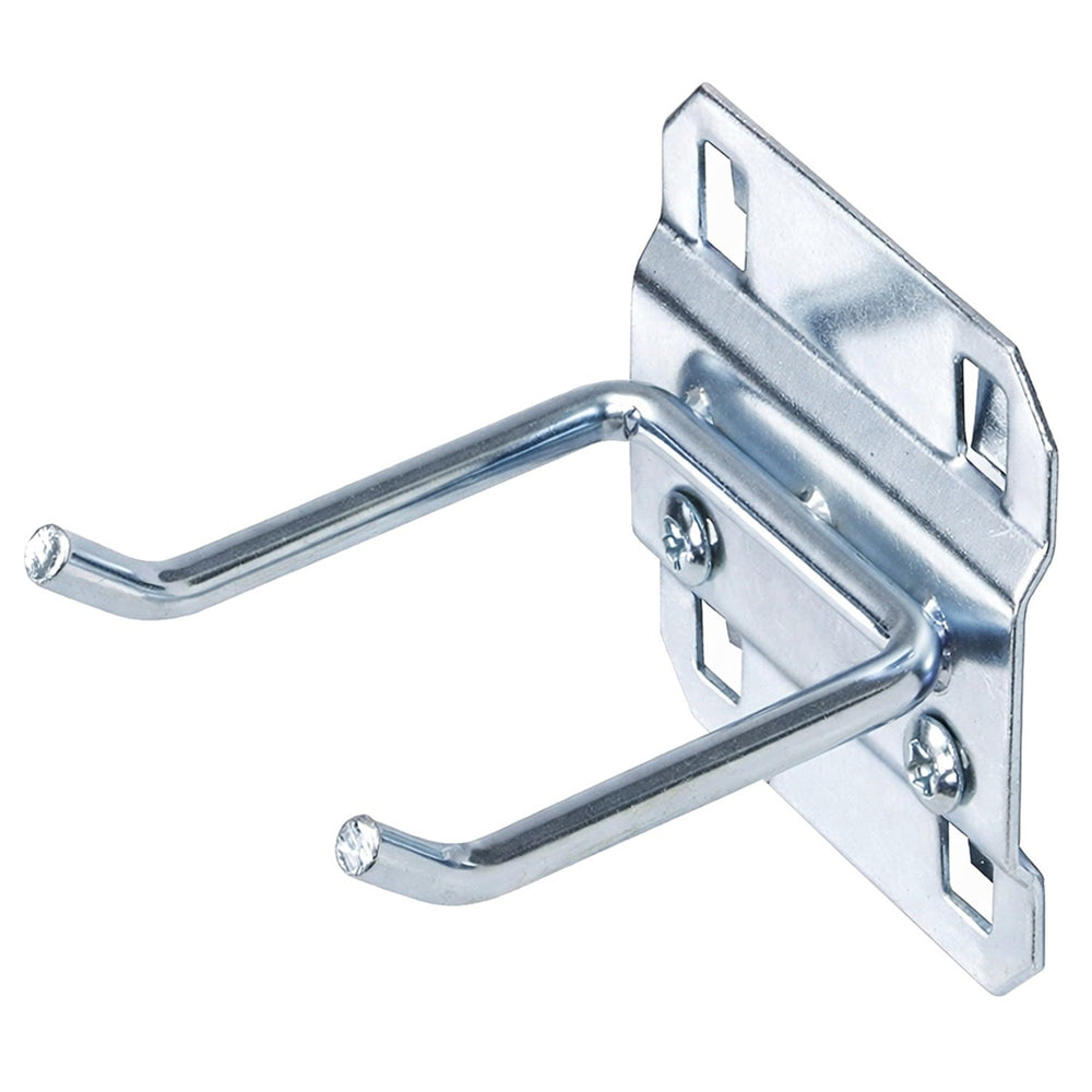 Gancio per pannello porta utensili ,portattrezzi hobby e fai da te, portautensili con ganci per pannello forato, 75x6mm