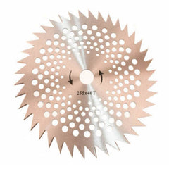Disco per decespugliatore senza inserti in widia, 40 denti.
