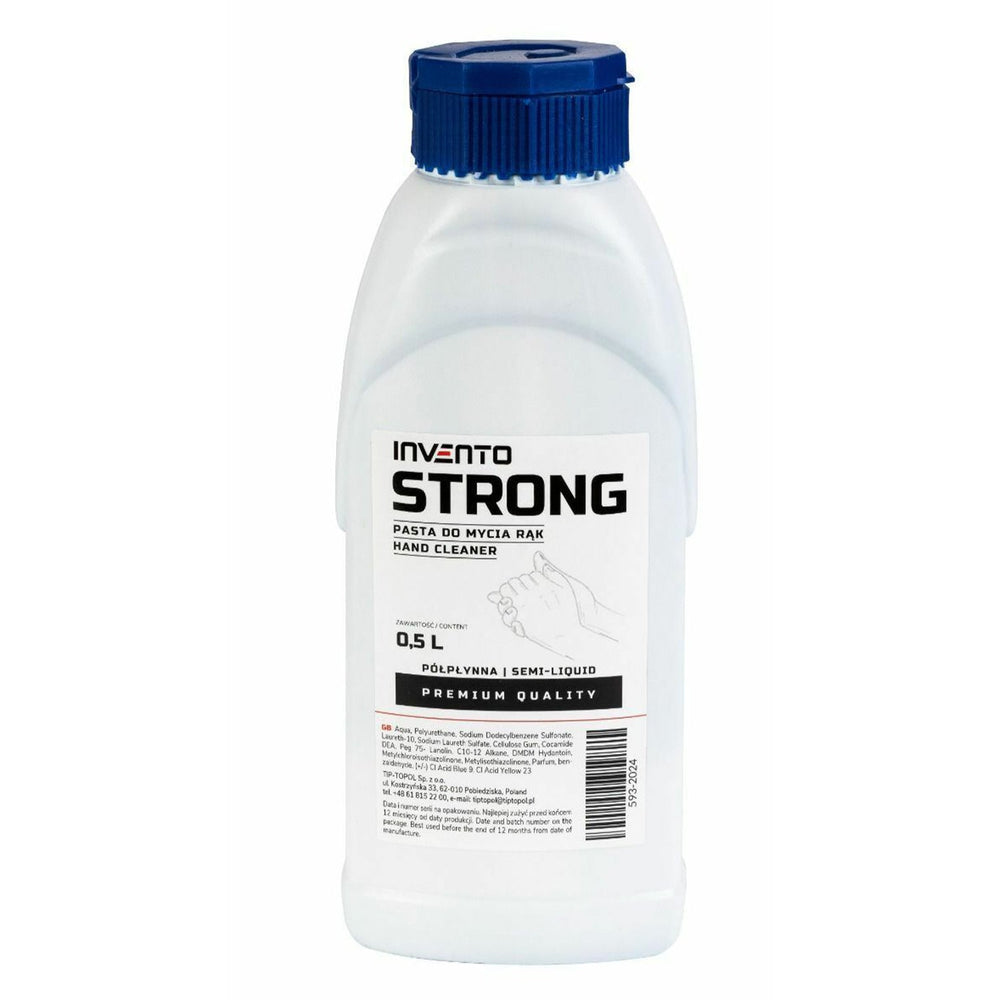 Gel detergente per mani,0.5 litri ,Strong, Invento