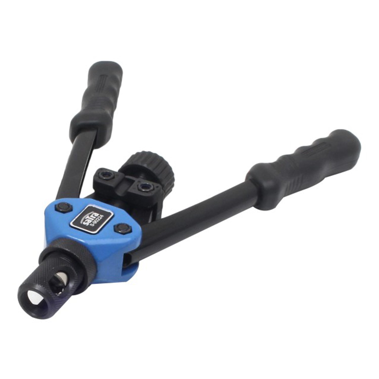 Rivettatrice per inserti filettati,rivettatrice filettati manuale 5 mandrini e dadi per rivetti M3-M8, chiave, Satra