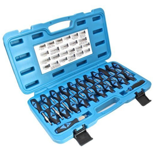 Set-kit strumenti per la rimozione terminali auto,estrattore per terminali ,connettori elettrici ,cavi dell'auto, per fili e capicorda,23 pezzi