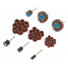 Mini utensile rotante senza fili, kit smerigliatrice con accessori, per incisione, levigatura, lucidatura, foratura, rettifica, kit smerigliatrice mini trapano, 30 pezzi Hbm