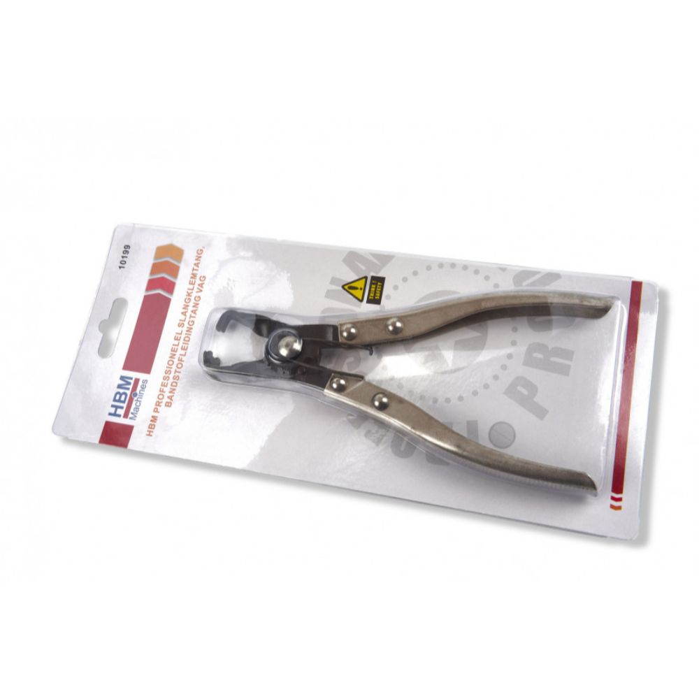 Pinza per fascette stringitubo, pinza per raccordi carburante, tubi di separazione, manutenzione auto, pinze per fascette del filtro del carburante, pinze per connettori del tubo del carburante,pinze per rimozione fascette, motori VAG, HBM Machines Olanda