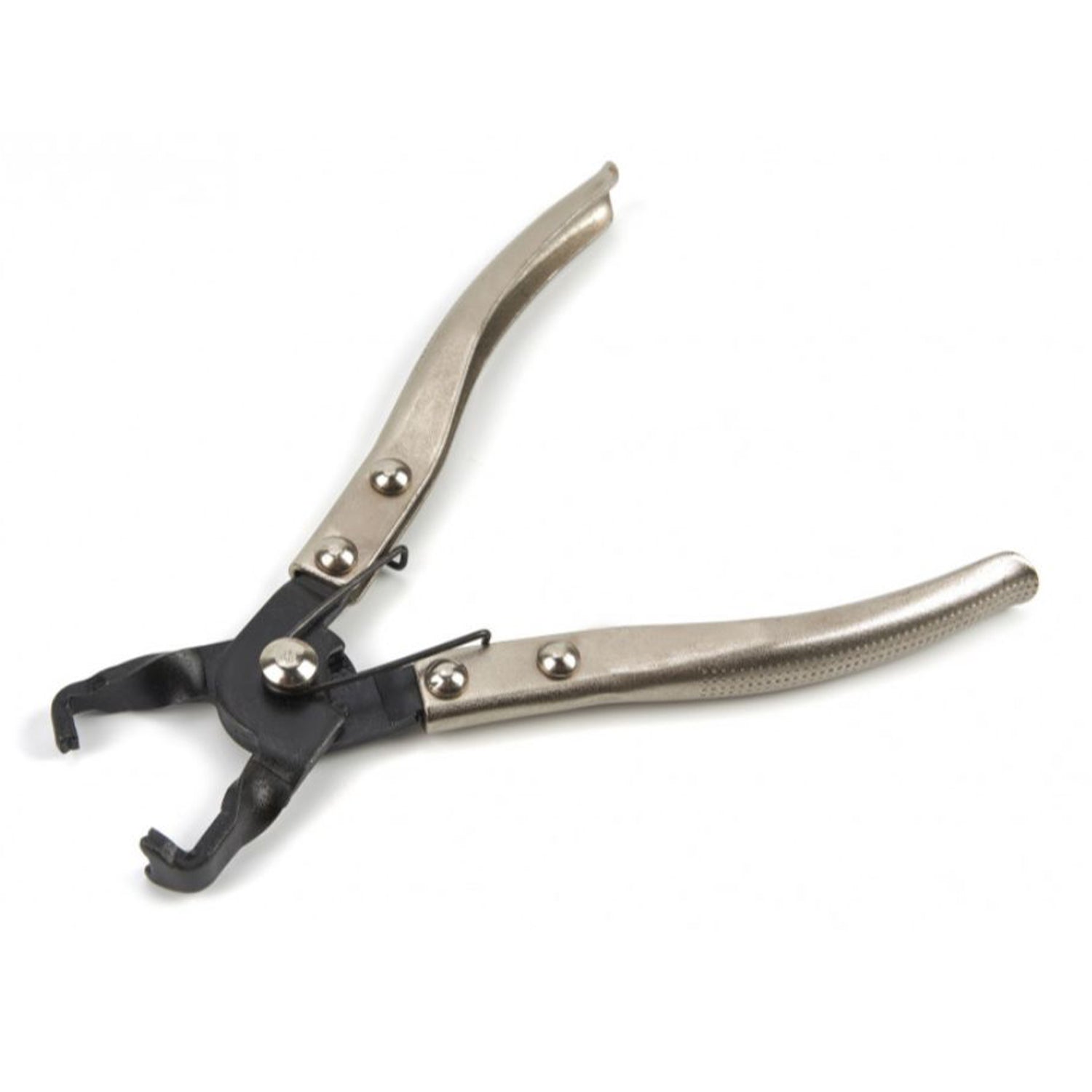 Pinza per fascette stringitubo, pinza per raccordi carburante, tubi di separazione, manutenzione auto, pinze per fascette del filtro del carburante, pinze per connettori del tubo del carburante,pinze per rimozione fascette, motori VAG, HBM Machines Olanda