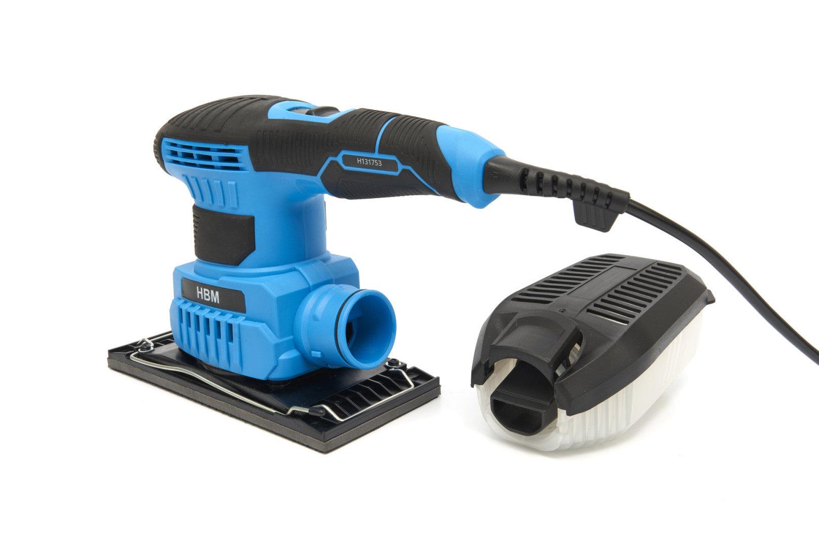 Levigatrice multifunzione 3-in-1, 200W, velocità regolabile, carte abrasive, bassa vibrazione, aspirazione della polvere, levigatrice mouse, orbitale, eccentrica per legno acciaio plastica