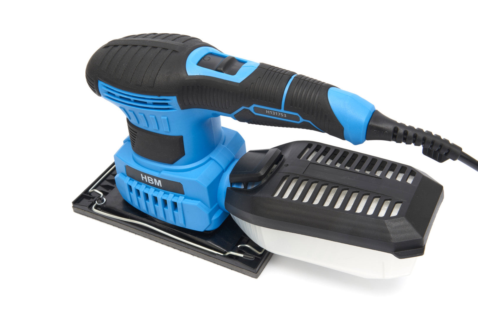 Levigatrice multifunzione 3-in-1, 200W, velocità regolabile, carte abrasive, bassa vibrazione, aspirazione della polvere, levigatrice mouse, orbitale, eccentrica per legno acciaio plastica