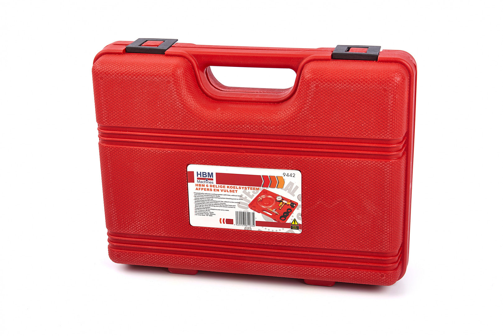 Strumenti di riempimento e spurgo per impianto raffreddamento, set di strumenti professionali per sistema di raffreddamento del radiatore, kit di spurgo e ricarica del liquido refrigerante