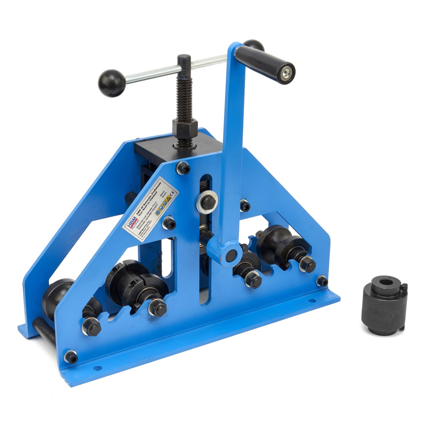 Piegatrice per tubi quadrata e rettangolare, piegatura manuale, piegatubi e profilati, 40 mm Hbm