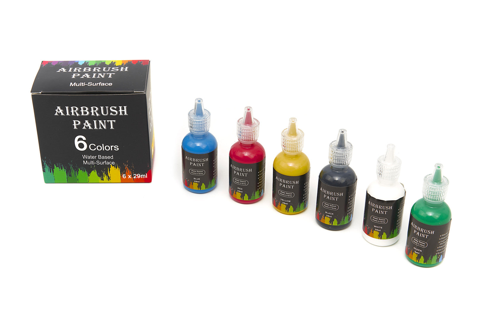 Kit aerografo con compressore d'aria con flusso d'aria potente per hobby e artigianato arte delle unghie per decorare torte, cosmetici, grafica e così via