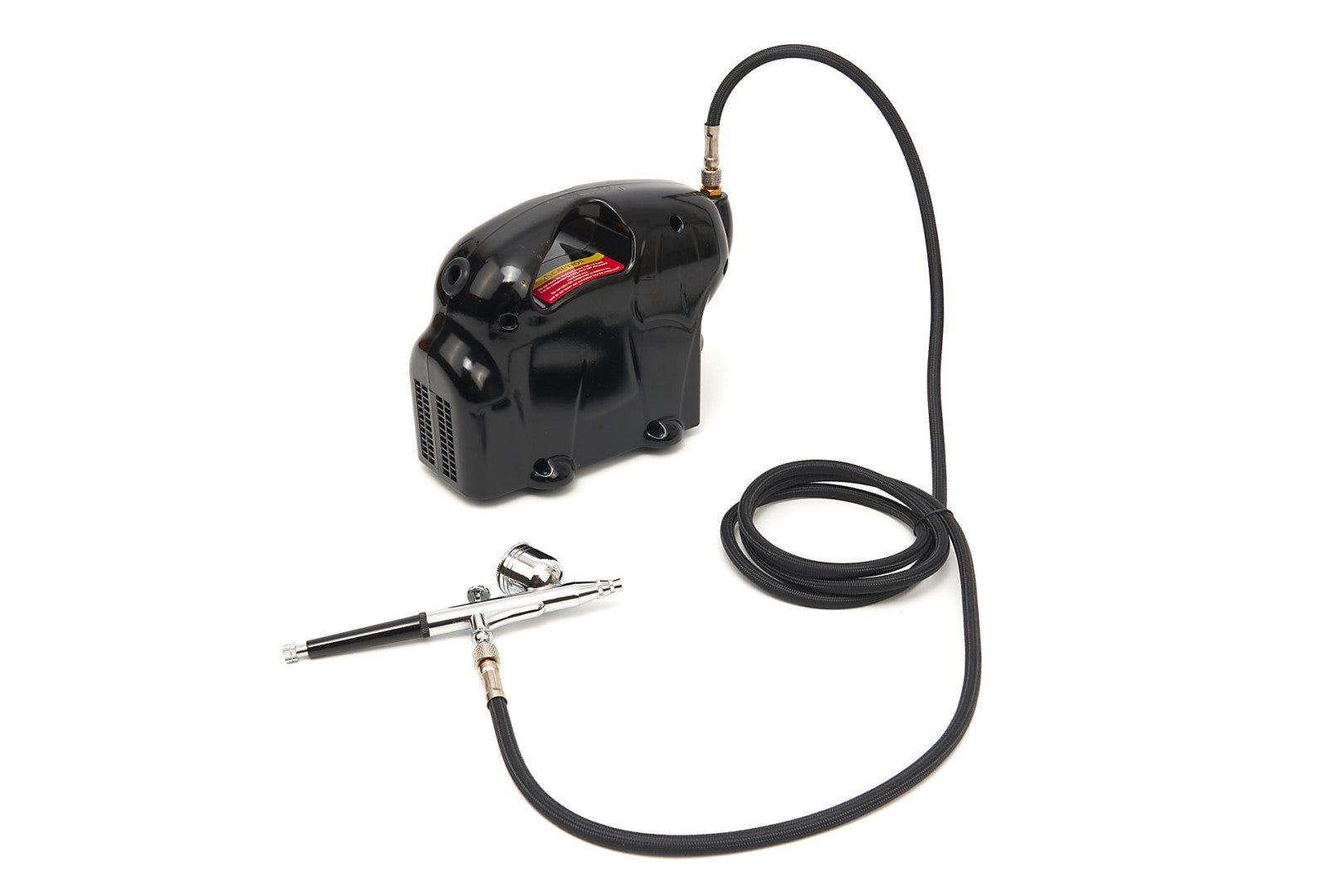 Kit aerografo con compressore d'aria con flusso d'aria potente per hobby e artigianato arte delle unghie per decorare torte, cosmetici, grafica e così via