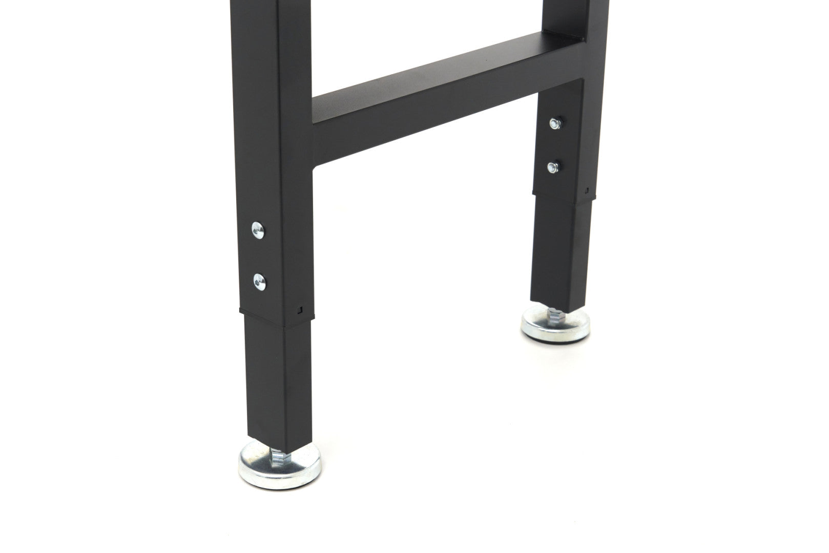 Banco da lavoro regolabile in altezza fino 99 cm-tavolo da lavoro in legno 152 cm HBM Machines stazione di lavoro con piedi per officina garage ufficio domestico