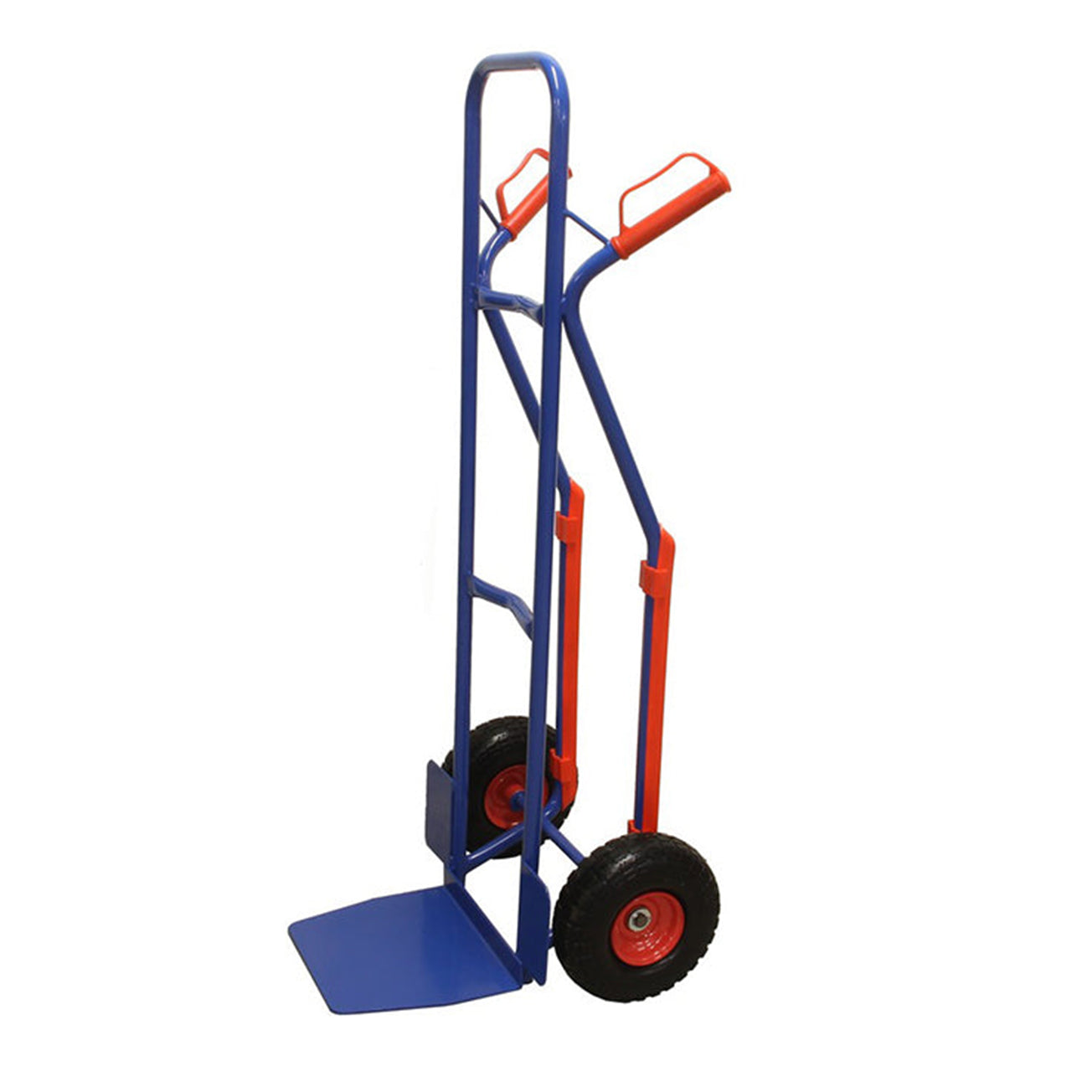 Carrello portapacchi in acciaio pieghevole 300kg pneumatici maniglie ergonomiche carrellino con ruote portatutto carrelli a mano saliscale in acciaio trasloco porta sacchi trasporto carichi pesanti