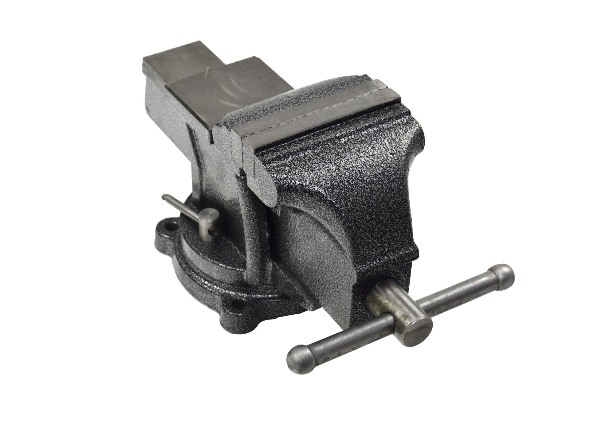 Morsa di precisione da banco con base girevole, morsa da banco rotante-girevole, per uso domestico commerciale da garage officina, morsa da banco apertura 100 mm 4"