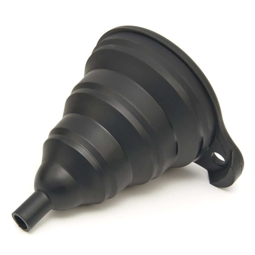 Imbuto pieghevole in silicone, nero, Hbm