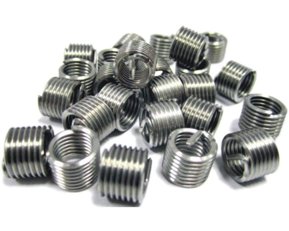 Inserti filettati di ricambio per kit riparazione filettatura helicoil, strumenti di filo, utensili manuali per auto, per filetti M12 x 1.25