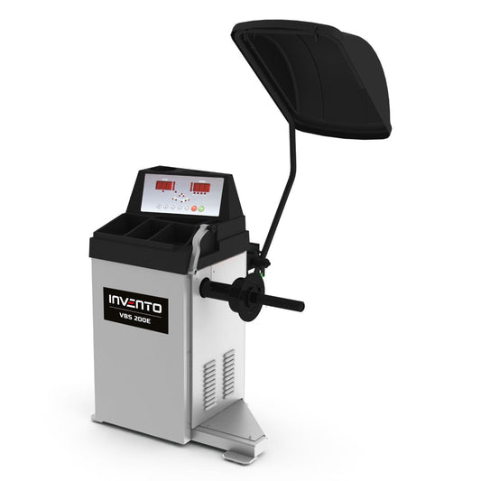 Macchina equilibratrice pneumatica semi-automatica 24'',  macchina per calibrare ruote auto semi-automatica Invento VBS 200E