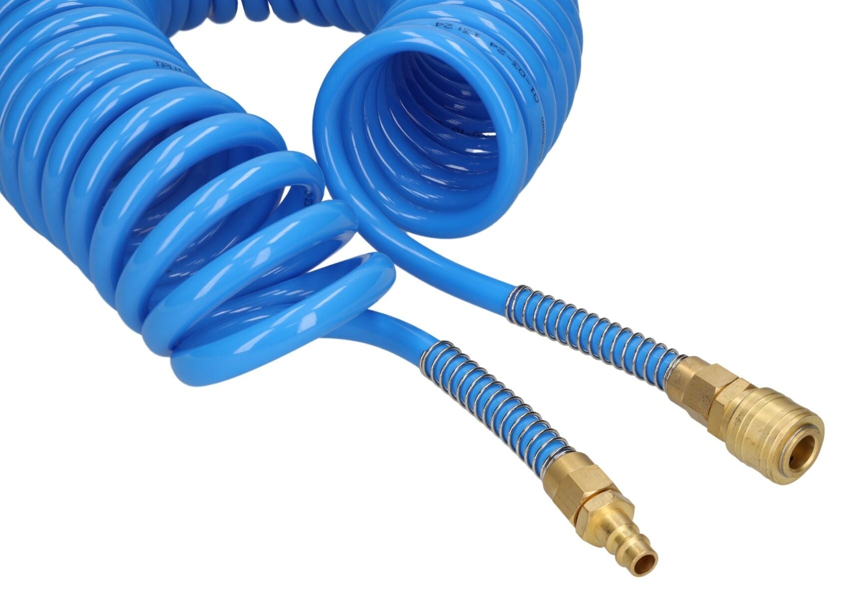 Tubo a spirale per aria compressa, 8 × 12 mm 15 m