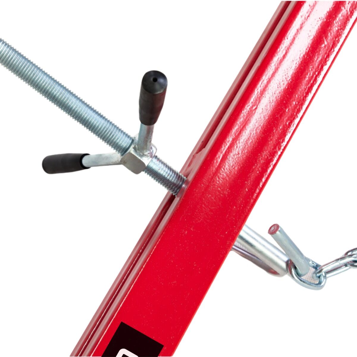 Ponte motore con portata max di 500 kg, traversa per sollevamento per riparazioni di motori, barra traversa supporto manuale motore ponte motore, Invento
