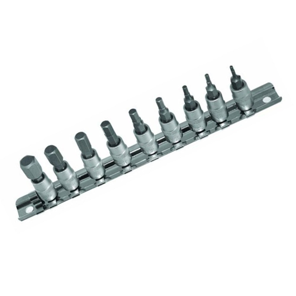 Set di chiavi esagonali per chiavi dinamometriche e trapani, 1/4" pollice