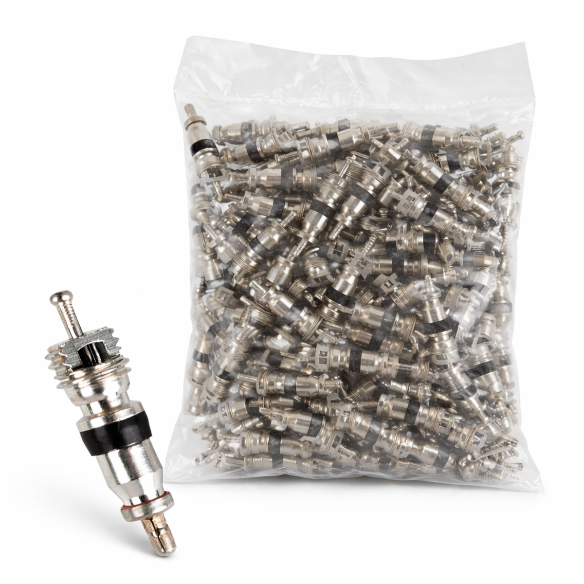 Kit-set 100 nuclei valvola pneumatici, valvole universali per pneumatici e cerchi auto